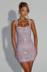 Petra Mini Dress - Pink
