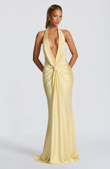 Linette Gown - Lemon