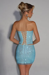 Serena Top - Aqua