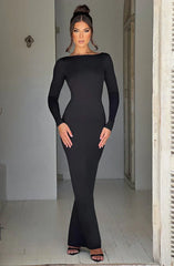 Rameesha Maxi Dress - Black