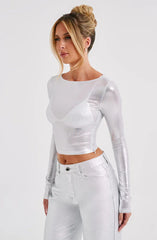 Kyranni Top - Silver