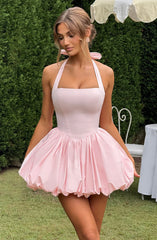 Maricia Mini Dress - Blush
