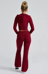 Portia Knit Pants - Red