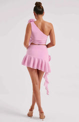 Daina Mini Skirt - Pink