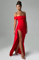 Joyce Maxi Dress - Red