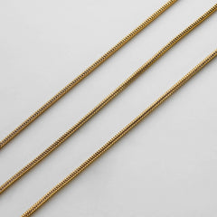 Gemma Waterproof Layered Anklet - Gold