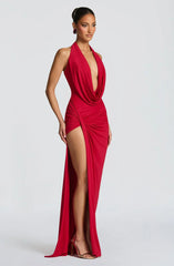 Kingsley Maxi Dress - Red