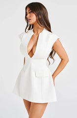Suri Mini Dress - Ivory