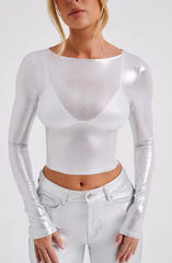 Kyranni Top - Silver