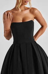 Edith Midi Dress - Black