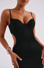 Celine Maxi Dress - Black