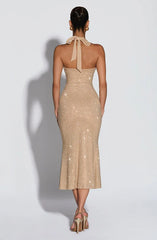 Sonora Midi Dress - Gold