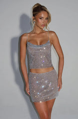 Nora Top - Silver