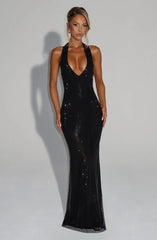 Starla Maxi Dress - Black