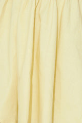 Ready For Brunch Mini Dress Yellow