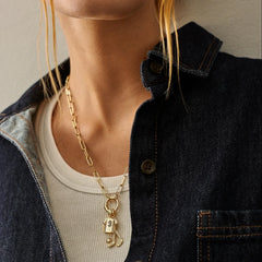 Jersey Custom Cluster Charm - Black