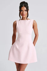 Alana Mini Dress - Blush