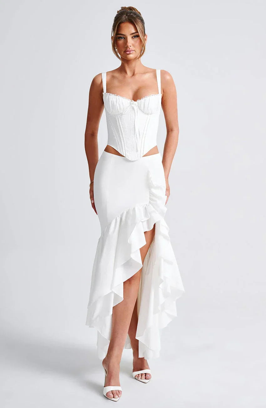Lavinia Maxi Skirt - Ivory