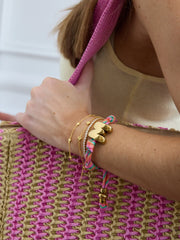 Knotty Initial Custom Bracelet - Bold Multi Double Letters
