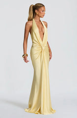 Linette Gown - Lemon