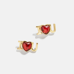 Kids' I Heart You Earrings - ILY