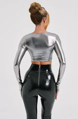 Kyranni Top - Gunmetal