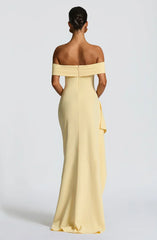 Joyce Maxi Dress - Lemon