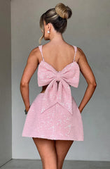 Kiri Mini Skirt - Blush